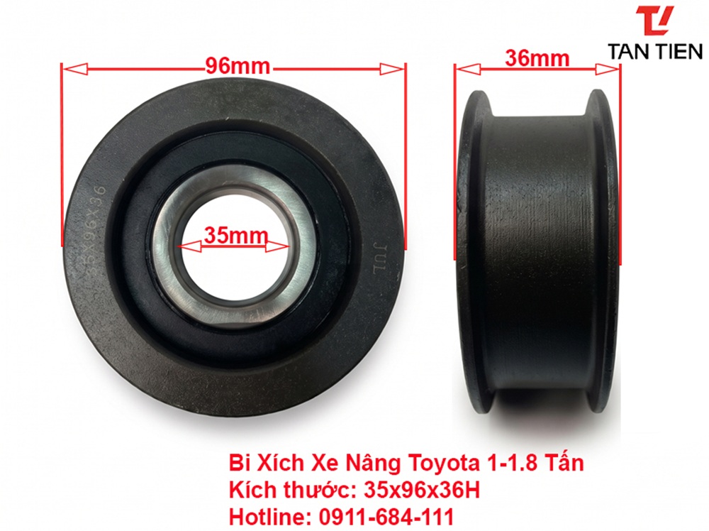 Bi Xích Xe Nâng 35x96x36H